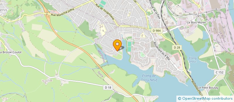 localisation de l'entreprise MADAME MARTINE NOMBLOT  TORCY