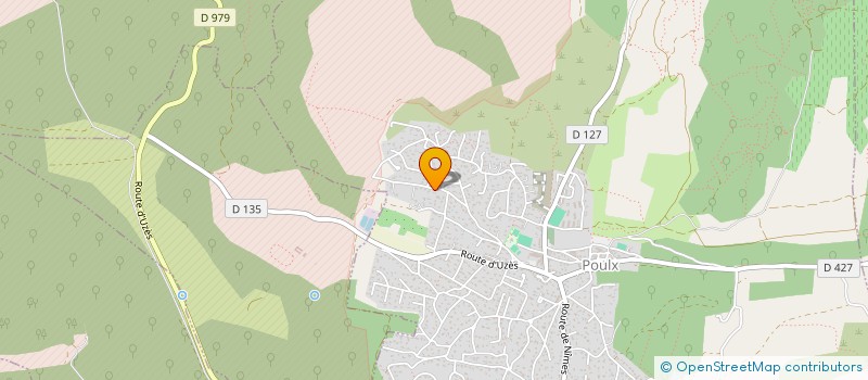 localisation de l'entreprise MADAME MARTINE ODIN  POULX