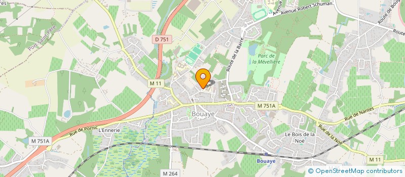 localisation de l'entreprise MADAME MARTINE OIZILLON  BOUAYE