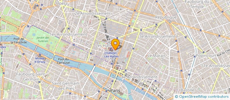 localisation de l'entreprise MADAME MARTINE ORANGE  PARIS