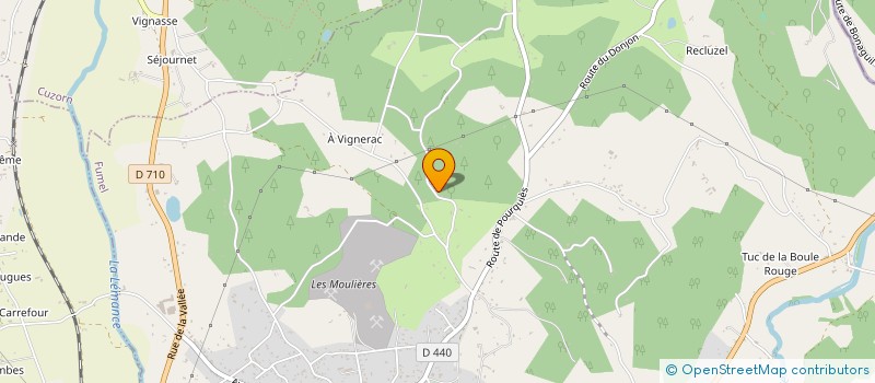 localisation de l'entreprise MADAME MARTINE OTT  FUMEL