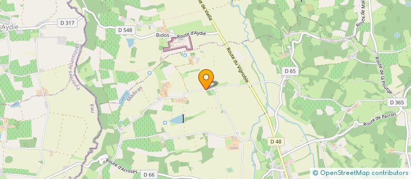 localisation de l'entreprise MADAME MARTINE PAILLARD  MADIRAN