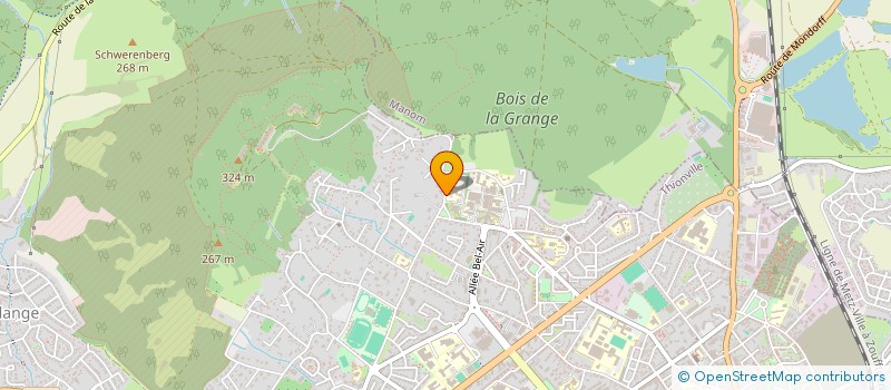 localisation de l'entreprise MADAME MARTINE PARIS à THIONVILLE