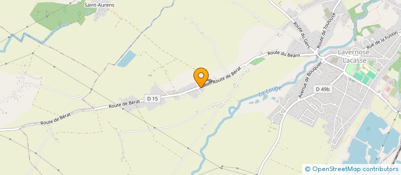 localisation de l'entreprise MADAME MARTINE PAROLIN  LAVERNOSE-LACASSE