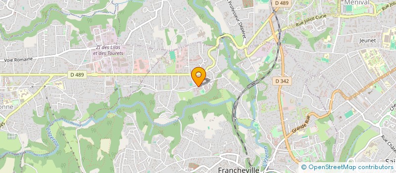 localisation de l'entreprise MADAME MARTINE PATET  FRANCHEVILLE