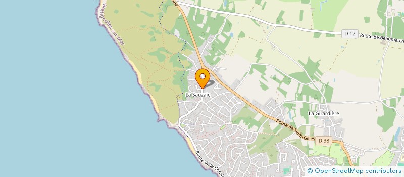 localisation de l'entreprise MADAME MARTINE PAYRAUDEAU à BRETIGNOLLES-SUR-MER