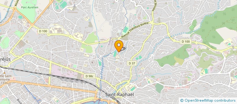 localisation de l'entreprise MADAME MARTINE PEGUIGNOT à SAINT RAPHAEL