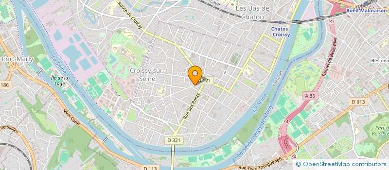 localisation de l'entreprise MADAME MARTINE PELTZER à CROISSY-SUR-SEINE