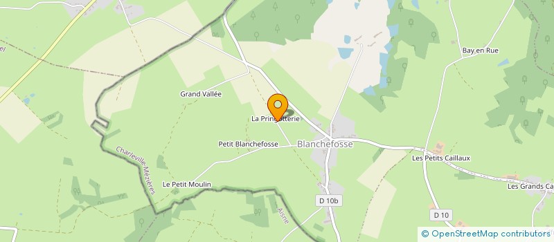 localisation de l'entreprise MADAME MARTINE PERDREAUX  BLANCHEFOSSE ET BAY