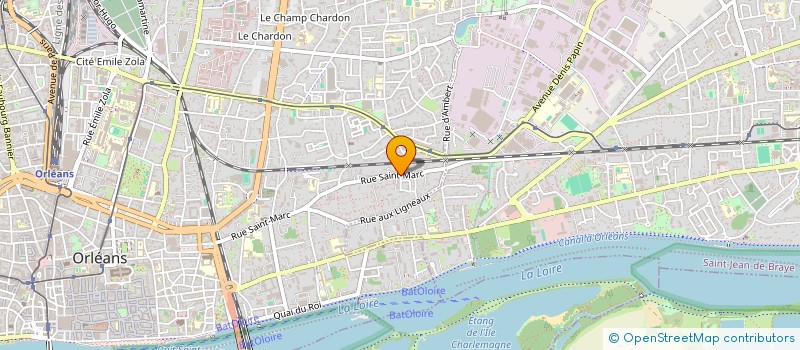 localisation de l'entreprise MADAME MARTINE PERDRIEUX à ORLEANS