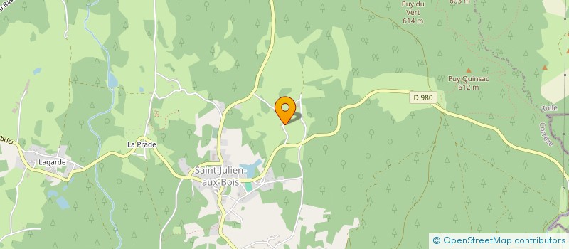 localisation de l'entreprise MADAME MARTINE PEREZ  SAINT-JULIEN-AUX-BOIS