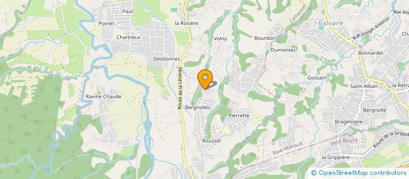 localisation de l'entreprise MADAME MARTINE PERRIN  LAMENTIN