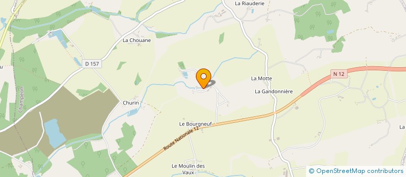 localisation de l'entreprise MADAME MARTINE PESLIER  CHAMPEON