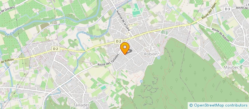 localisation de l'entreprise MADAME MARTINE PIANETTI  ROBION