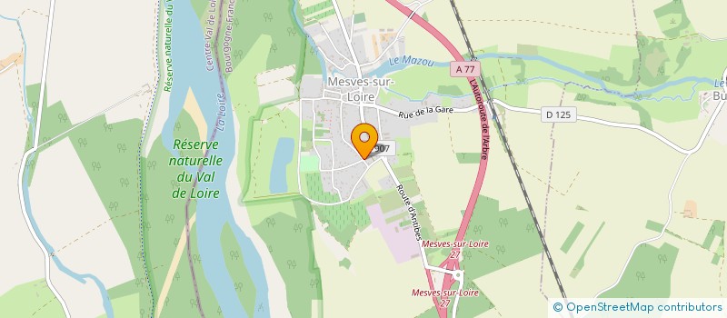 localisation de l'entreprise MADAME MARTINE PICARD à MESVES-SUR-LOIRE