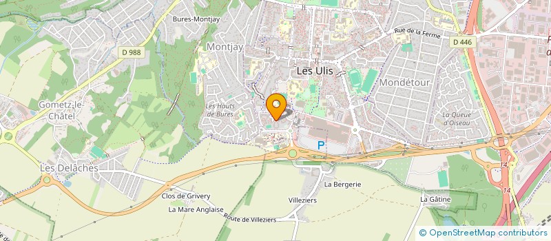 localisation de l'entreprise MADAME MARTINE PICHARD à LES ULIS