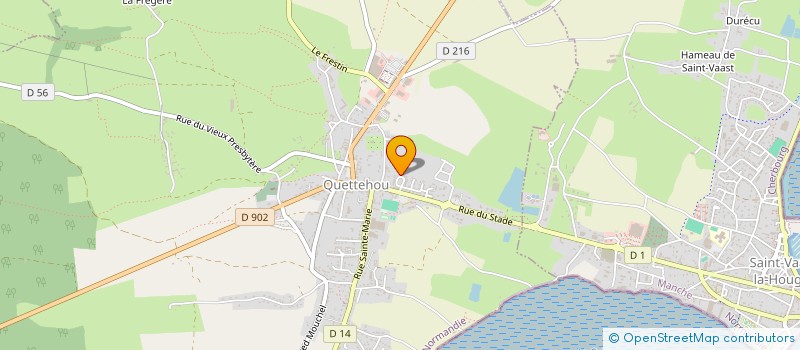 localisation de l'entreprise MADAME MARTINE PIGNIOT  QUETTEHOU