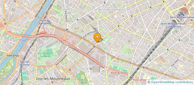 localisation de l'entreprise MADAME MARTINE PIGOURY  PARIS