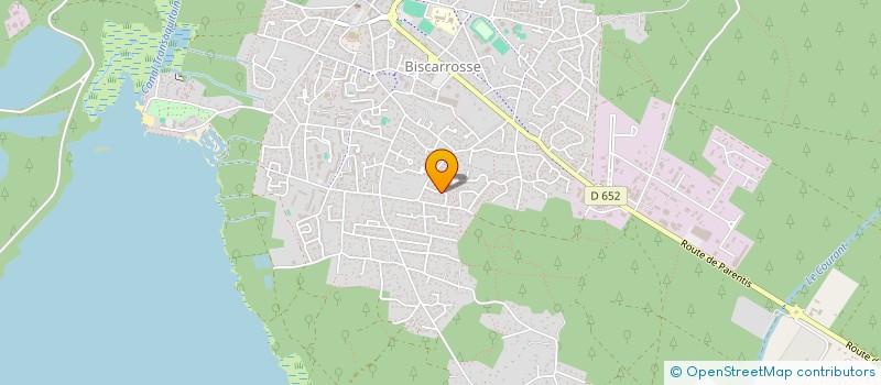 localisation de l'entreprise MADAME MARTINE PINAULT à BISCARROSSE