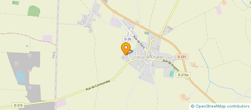 localisation de l'entreprise MADAME MARTINE PISPISA à JOUY-LE-CHATEL