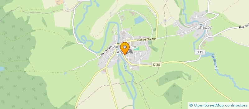 localisation de l'entreprise MADAME MARTINE PREISSER à VARENNES-EN-ARGONNE