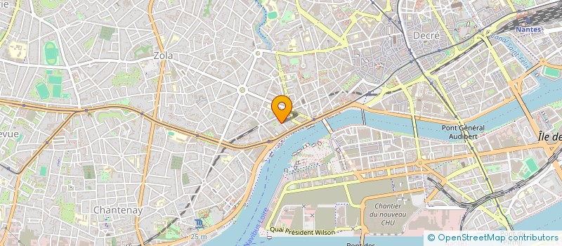 localisation de l'entreprise MADAME MARTINE QUEHEN à NANTES