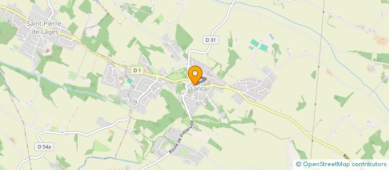 localisation de l'entreprise MADAME MARTINE RABIS  LANTA