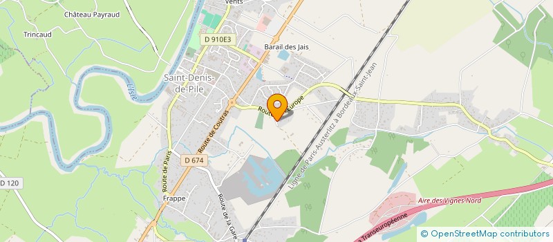 localisation de l'entreprise MADAME MARTINE RAMI  SAINT-DENIS-DE-PILE