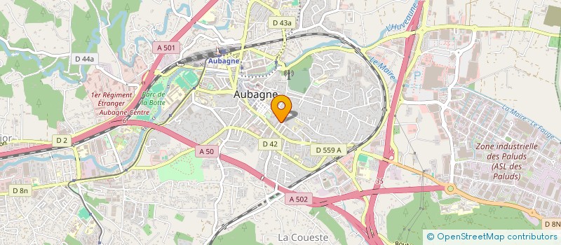 localisation de l'entreprise MADAME MARTINE RANCHET à AUBAGNE