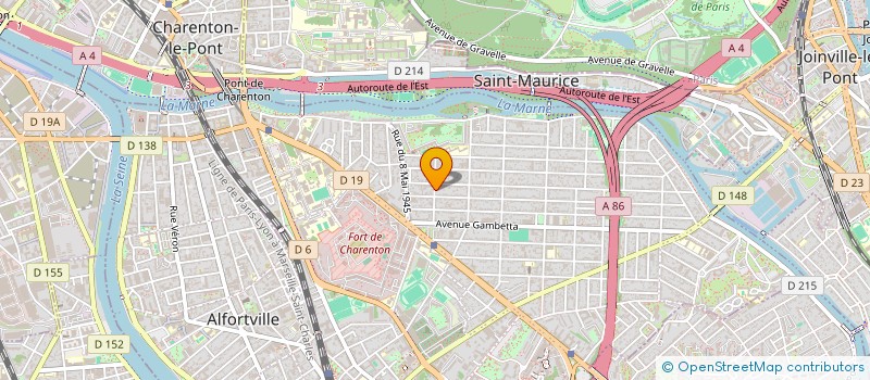 localisation de l'entreprise MADAME MARTINE RATEAU à MAISONS-ALFORT