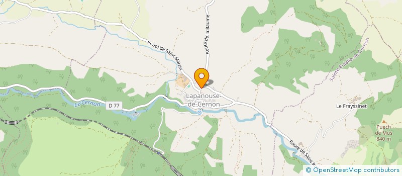 localisation de l'entreprise MADAME MARTINE RAULET  NANT