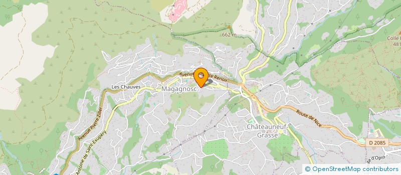 localisation de l'entreprise MADAME MARTINE RAYMONDE DEPREZ à GRASSE