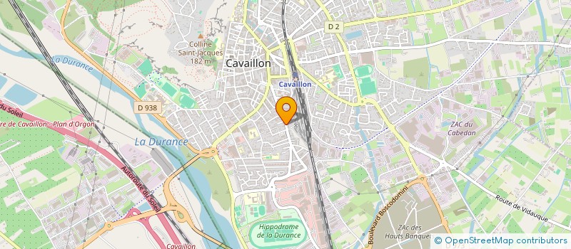 localisation de l'entreprise MADAME MARTINE REDING  CAVAILLON