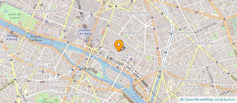 localisation de l'entreprise MADAME MARTINE REDON à PARIS