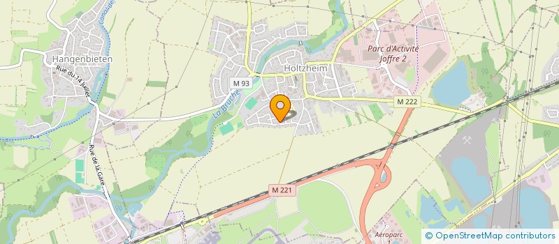 localisation de l'entreprise MADAME MARTINE RELLE  HOLTZHEIM