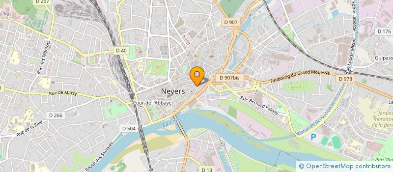 localisation de l'entreprise MADAME MARTINE RENE à NEVERS