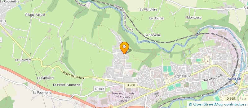 localisation de l'entreprise MADAME MARTINE RENOUARD  AGNEAUX