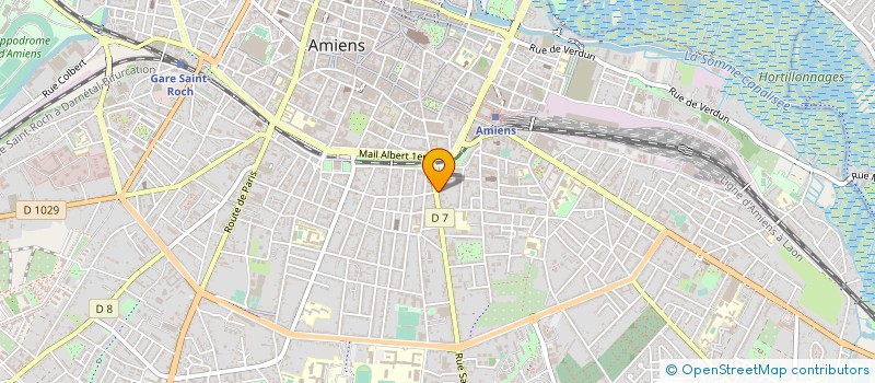 localisation de l'entreprise MADAME MARTINE RIFF  AMIENS