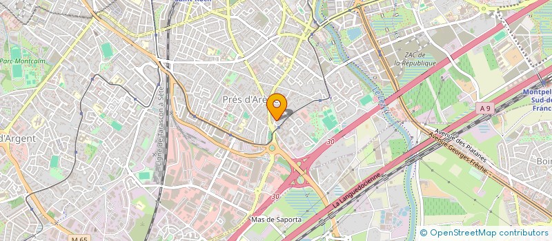 localisation de l'entreprise MADAME MARTINE RIGAIL à MONTPELLIER