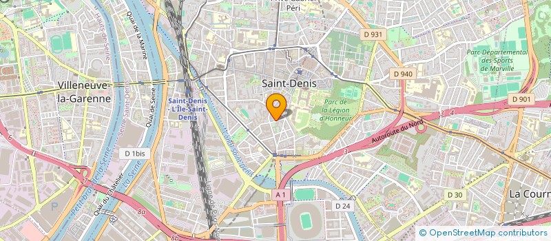 localisation de l'entreprise MADAME MARTINE RIGO  SAINT-DENIS