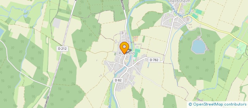 localisation de l'entreprise MADAME MARTINE RINCKWALD  ROSSFELD