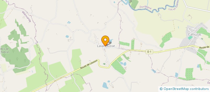 localisation de l'entreprise MADAME MARTINE RIPOLL  LALANDUSSE