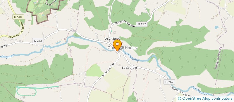 localisation de l'entreprise MADAME MARTINE ROBERGE  FUMICHON