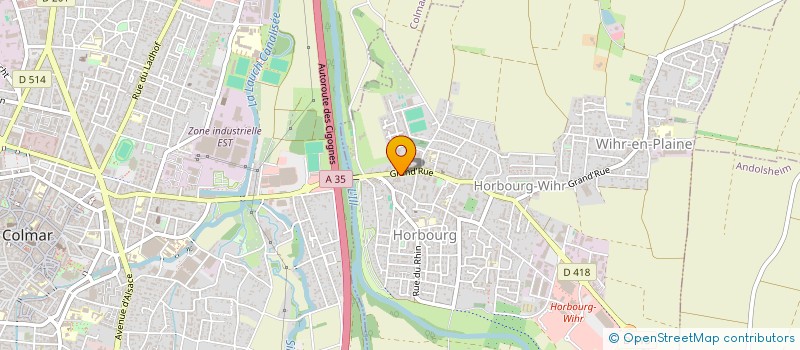 localisation de l'entreprise MADAME MARTINE ROBLET  COLMAR