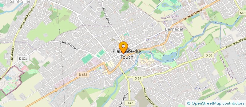 localisation de l'entreprise MADAME MARTINE ROCACHE à PLAISANCE-DU-TOUCH