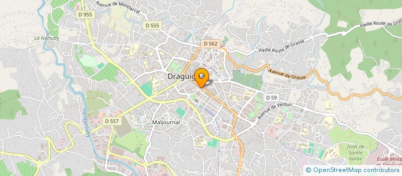 localisation de l'entreprise MADAME MARTINE ROCHETTE  DRAGUIGNAN