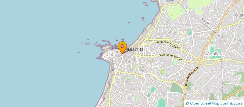 localisation de l'entreprise MADAME MARTINE ROGET à BIARRITZ