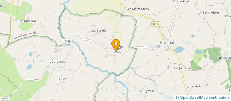 localisation de l'entreprise MADAME MARTINE ROHEE à LAVIGNAC