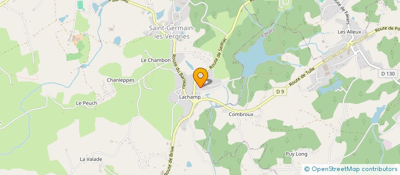 localisation de l'entreprise MADAME MARTINE ROL  SAINT-GERMAIN-LES-VERGNES