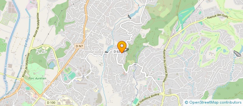 localisation de l'entreprise MADAME MARTINE ROTILY-FORCIOLI à FREJUS